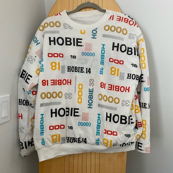 Vintage Hobie Crew Neck Sailing Sweatshirt RARE - Picture 1 of 2